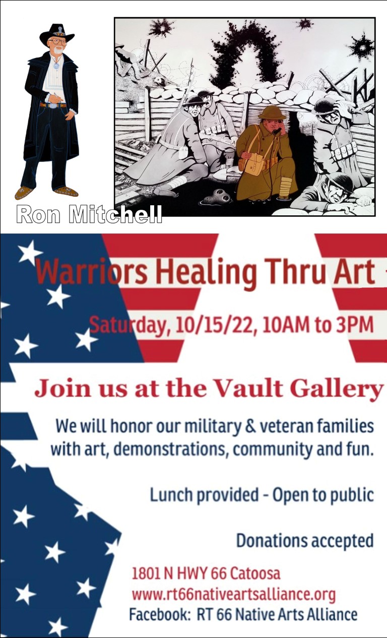 2022 Warriors Healing Thru Art Rt 66 Native Art Alliance